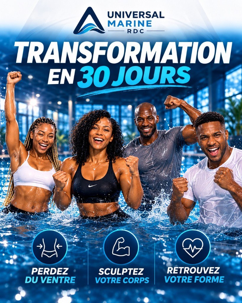 Transformation en 30 jours Aquagym Slim & Strong