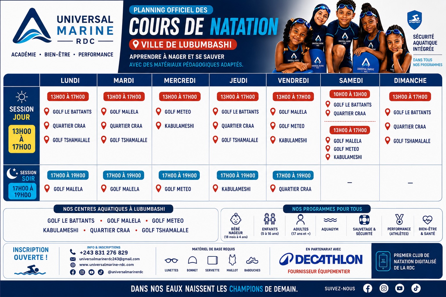 Universal Marine à Lubumbashi