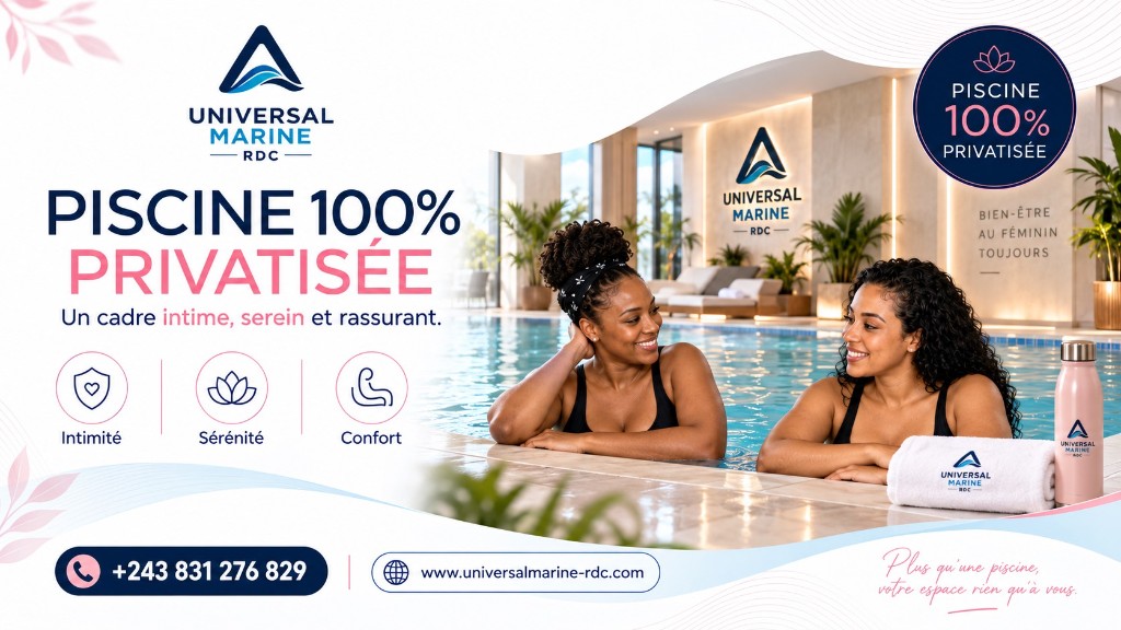 Piscine 100 % privatisée