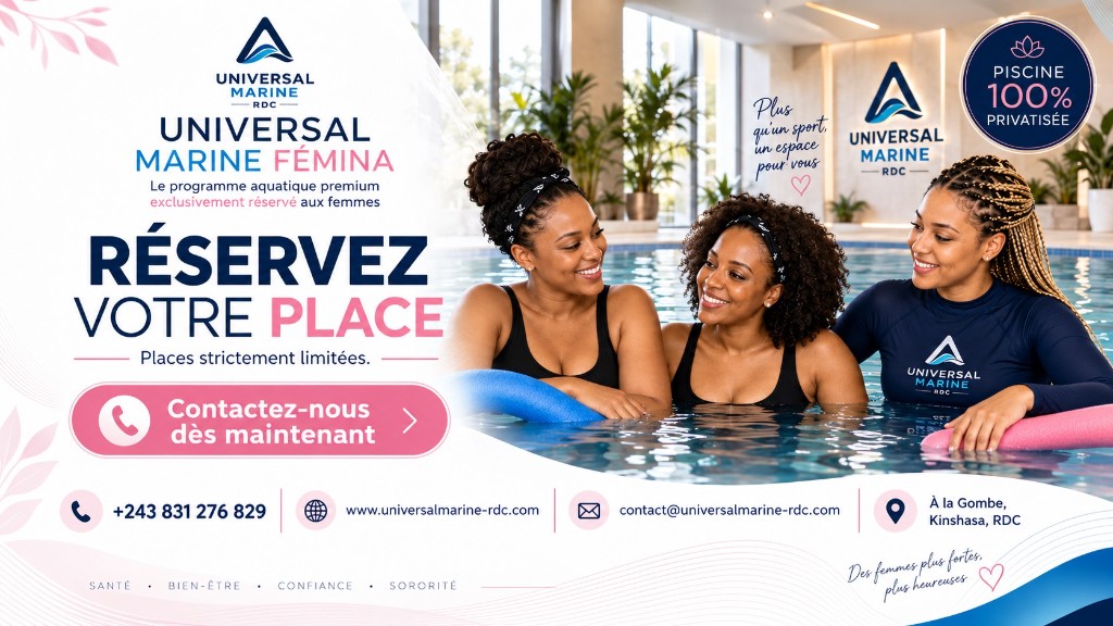 Réservez votre place au programme Universal Marine Fémina — places strictement limitées